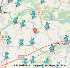 Mappa 27041 Casanova Lonati PV, Italia (6.4775)