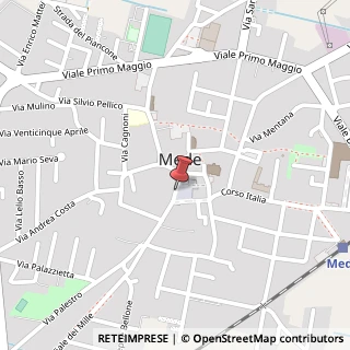 Mappa Piazza Repubblica, 25, 27035 Mede, Pavia (Lombardia)