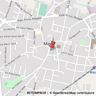 Mappa Piazza Repubblica, 33, 27035 Mede, Pavia (Lombardia)