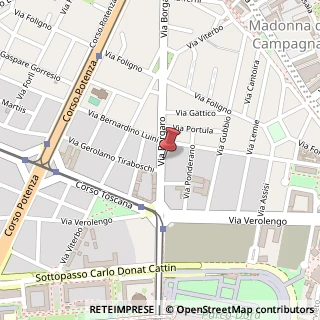 Mappa Via Borgaro, 60, 10149 Torino, Torino (Piemonte)