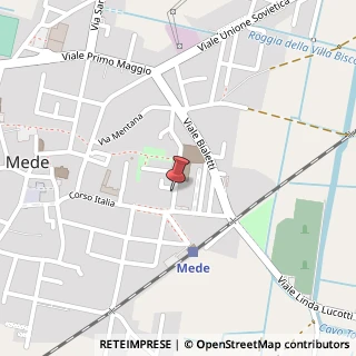 Mappa Via C. Marx, 14, 27035 Mede, Pavia (Lombardia)