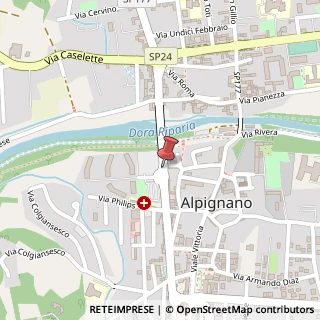 Mappa Via Mazzini Giuseppe, 35, 10091 Alpignano, Torino (Piemonte)
