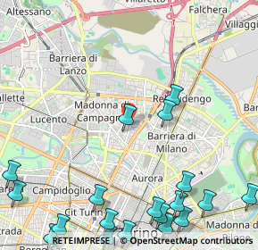 Mappa Via Arturo Colautti, 10147 Torino TO, Italia (3.22842)