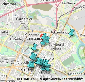 Mappa Via Arturo Colautti, 10147 Torino TO, Italia (2.163)