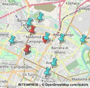 Mappa Via Arturo Colautti, 10147 Torino TO, Italia (1.97909)