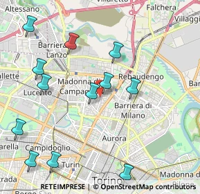 Mappa Via Arturo Colautti, 10147 Torino TO, Italia (2.39833)