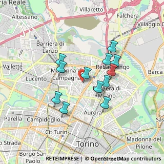 Mappa Via Arturo Colautti, 10147 Torino TO, Italia (1.4775)