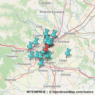 Mappa Via Arturo Colautti, 10147 Torino TO, Italia (8.41789)