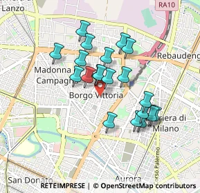 Mappa Via Arturo Colautti, 10147 Torino TO, Italia (0.74)