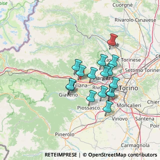 Mappa SP 230, 10051 Avigliana TO, Italia (11.08938)