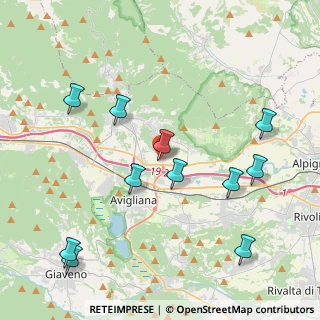 Mappa SP 230, 10051 Avigliana TO, Italia (4.62455)