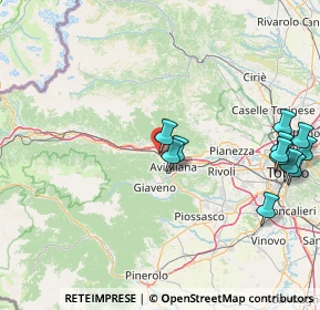 Mappa Via Carnino, 10057 Sant'Ambrogio di Torino TO, Italia (19.01583)
