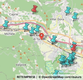 Mappa Via Carnino, 10057 Sant'Ambrogio di Torino TO, Italia (2.756)