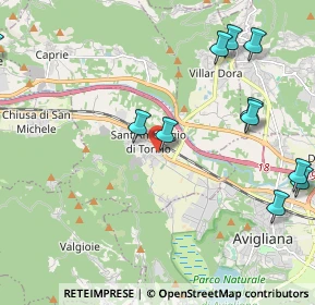 Mappa Via Carnino, 10057 Sant'Ambrogio di Torino TO, Italia (2.63182)