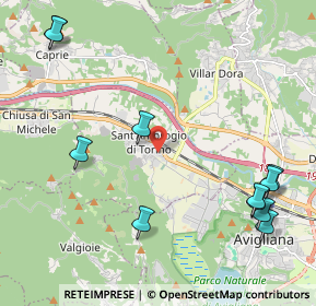 Mappa Via Carnino, 10057 Sant'Ambrogio di Torino TO, Italia (2.74091)