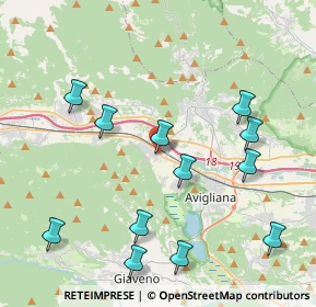 Mappa Via Carnino, 10057 Sant'Ambrogio di Torino TO, Italia (4.54833)