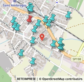 Mappa Via Carnino, 10057 Sant'Ambrogio di Torino TO, Italia (0.26)