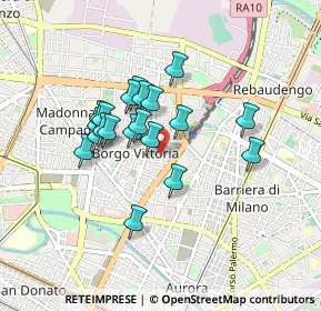 Mappa Via Tommaso Gulli, 10147 Torino TO, Italia (0.688)
