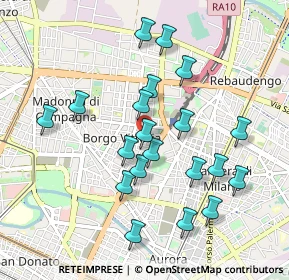 Mappa Via Tommaso Gulli, 10147 Torino TO, Italia (0.919)