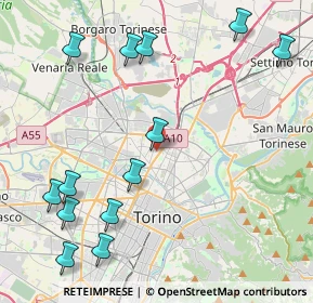 Mappa Via Tommaso Gulli, 10147 Torino TO, Italia (5.26538)