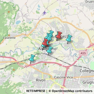 Mappa Via Germain Sommeiller, 10091 Alpignano TO, Italia (0.85818)
