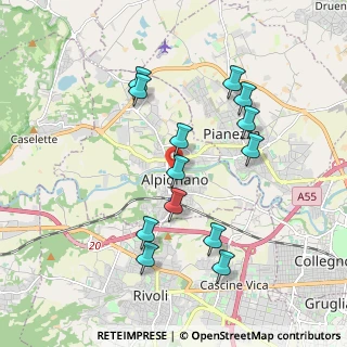 Mappa Via Germain Sommeiller, 10091 Alpignano TO, Italia (1.84923)
