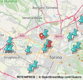 Mappa Via Foglizzo, Torino (5.51706)