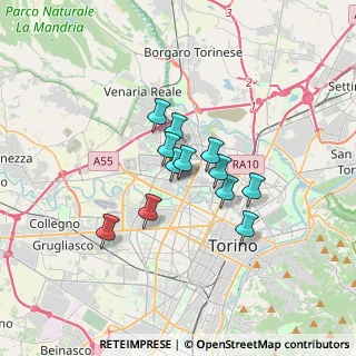 Mappa Via Foglizzo, 10151 Torino TO, Italia (2.295)