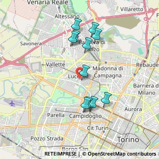 Mappa Via Foglizzo, 10151 Torino TO, Italia (1.79)