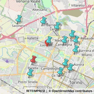 Mappa Via Foglizzo, 10151 Torino TO, Italia (2.31154)