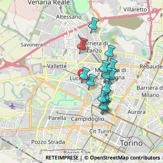 Mappa Via Foglizzo, 10151 Torino TO, Italia (1.47357)