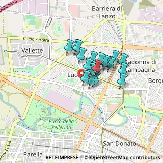 Mappa Via Foglizzo, Torino (0.5765)