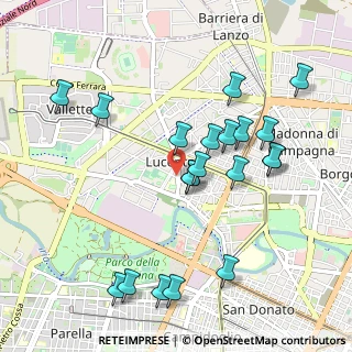 Mappa Via Foglizzo, Torino (1.039)