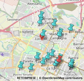 Mappa Via Foglizzo, Torino (2.3835)