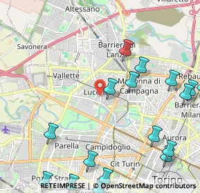 Mappa Via Foglizzo, Torino (2.95235)