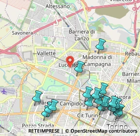 Mappa Via Foglizzo, Torino (2.8535)