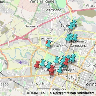 Mappa Via Torino Pianezza, 10151 Torino TO, Italia (2.1625)