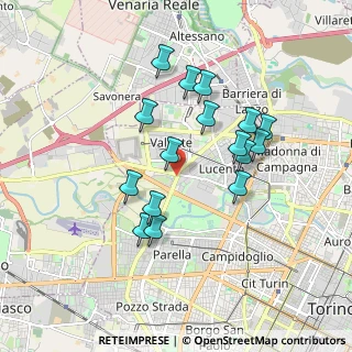 Mappa Via Torino Pianezza, 10151 Torino TO, Italia (1.62438)