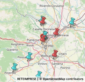 Mappa Via Torino Pianezza, 10151 Torino TO, Italia (13.99182)