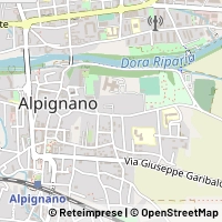 Karte Alpignano