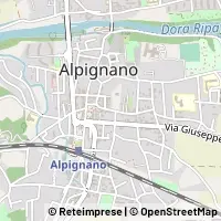 Mapa Alpignano