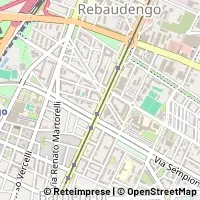 Mapa Torino
