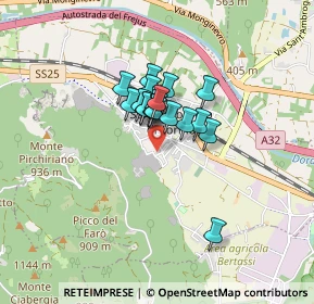 Mappa Via Valgioie, 10057 Sant'ambrogio di Torino TO, Italia (0.505)