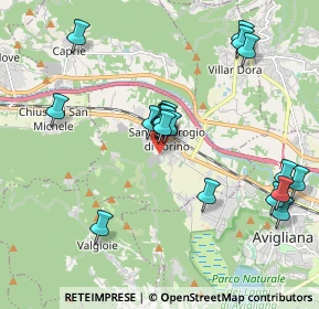 Mappa Via Valgioie, 10057 Sant'ambrogio di Torino TO, Italia (1.928)