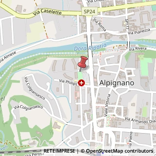 Mappa Via G. Mazzini, 32B, 10091 Alpignano, Torino (Piemonte)