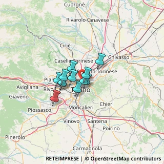 Mappa BOSCOLO ORIANA, 10155 Torino TO, Italia (7.47)