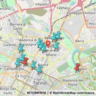 Mappa BOSCOLO ORIANA, 10155 Torino TO, Italia (1.89308)