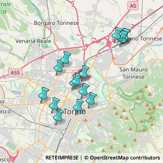 Mappa BOSCOLO ORIANA, 10155 Torino TO, Italia (3.57267)