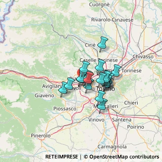 Mappa Via Torino, 10044 Druento TO, Italia (8.73)