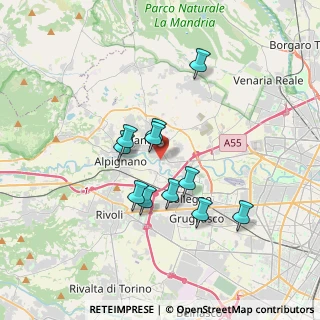 Mappa Via Torino, 10044 Druento TO, Italia (2.90182)